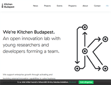 Tablet Screenshot of kitchenbudapest.hu
